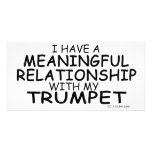 Meaningful Relationship Trumpet photo cards
