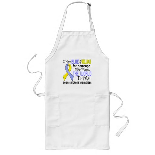 Means The World To Me 2 Down Syndrome Apron