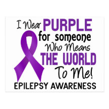 Means The World To Me 2 Epilepsy Post Card