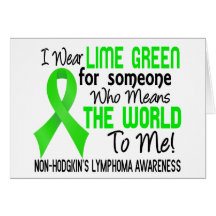 Means The World To Me 2 Non-Hodgkin's Lymphoma Cards