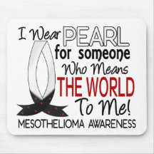 Means The World To Me Mesothelioma Mouse Mat