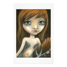 Meara - the Irish sea mermaid Customized Stationery