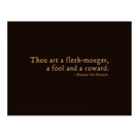 Measure For Measure Insult Postcards