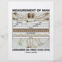 Measurement Of Man Personalised Flyer