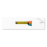 Measuring tape bumper stickers