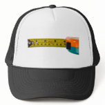 Measuring tape mesh hat