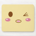 Meat Bun Face mousepads