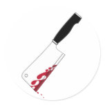 Meat Cleaver Sticker Sheet