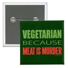 Meat Is Murder - Anti-Meat Pin