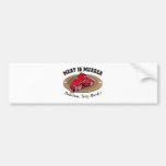 Meat Is Murder - Delicious, Tasty Murder Bumper Stickers