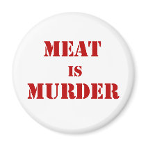 Meat is Murder Magnet