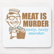 Meat Is Murder Mousepad