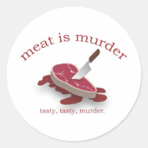 Meat is Murder Sticker
