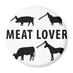 meat lover ax fridge magnets