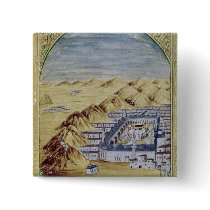 Mecca surrounded by the Mountains of Arafa Pin