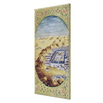 Mecca surrounded by the Mountains of Arafa Gallery Wrapped Canvas