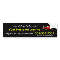 Mechanic Business Sticker customise