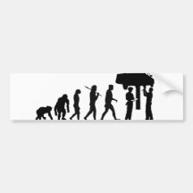 Mechanic Car Repair Workshop Staff Gear Bumper Sticker