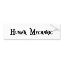 Mechanic Sticker Bumper Stickers