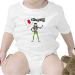 Mechanical Arm Flag of Japan Romper