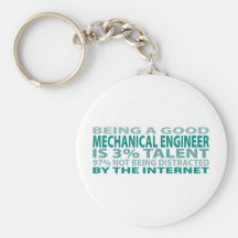 Mechanical Engineer 3% Talent Key Chain