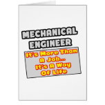 Mechanical Engineer...Way of Life cards