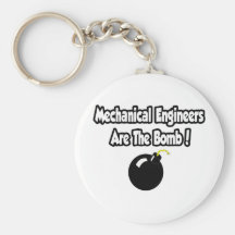Mechanical Engineers Are The Bomb! Keychains