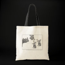 Mechanical Rabbit tote bags