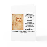 Mechanics Paradise Of Mathematical Sciences Quote