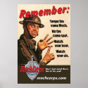 MechCorps "Remember" poster 02 posters
