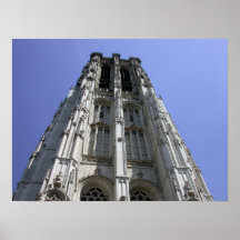Mechelen Tower St. Rumbold's Cathedral Poster