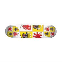 Mecklenburg-Vorpommern Wappen gross Skate Board