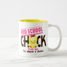 Med School Chick 3 Coffee Mugs