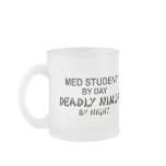 Med Student Deadly Ninja mugs