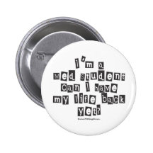 Med Student Ransom Note Button