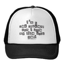 Med Student Ransom Note Hats