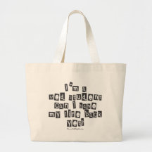 Med Student Ransom Note Tote Bag