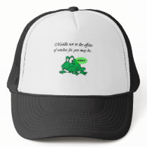 Meddle not in the affairs of witches trucker hats