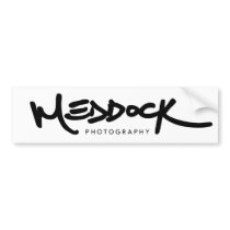 MeddockPhoto_Sticker_Logo Bumper Stickers