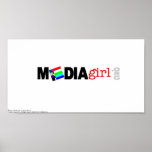 media girl poster posters