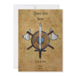Mediaeval Arms invitations