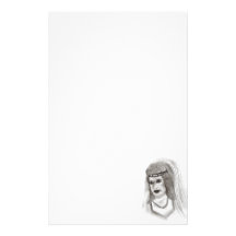 Mediaeval Bride Personalised Stationery