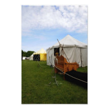 Mediaeval camp Photo Enlargement