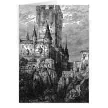 Mediaeval Castle Greeting/Note Card