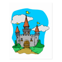 Mediaeval Castle Post Card