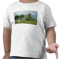 Mediaeval church and churchyard