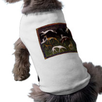 Mediaeval Greyhounds Fine Art