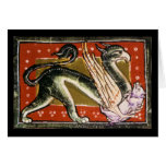Mediaeval Griffin Card