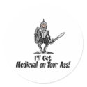 Mediaeval Humour stickers