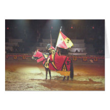 Mediaeval Knight Greeting Card